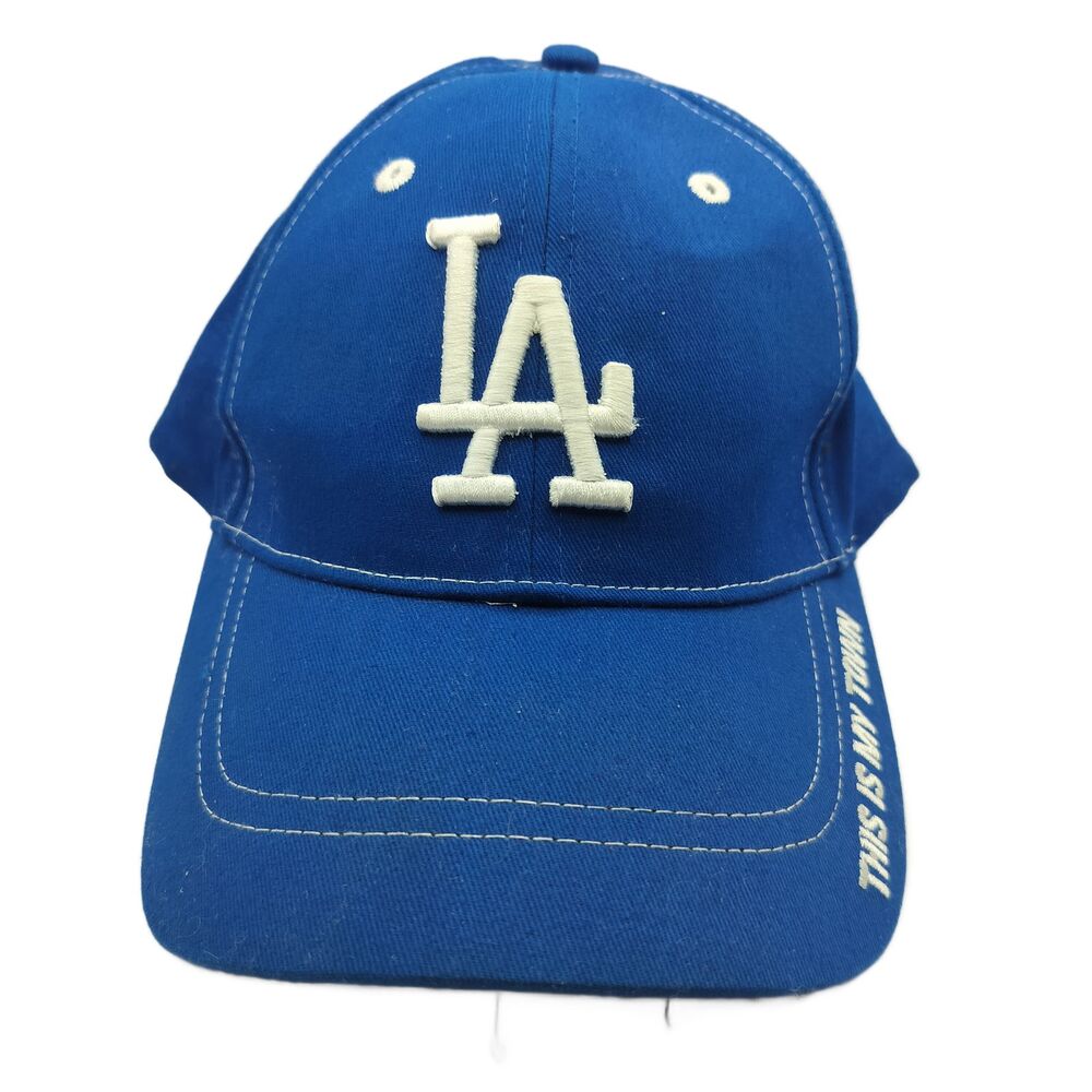 LA Dodgers Blue Baseball Cap Hat "THIS IS MY TOWN" "FARMER JOHN" Adjustable OSFM